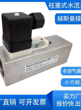 活塞式水流开关干黄管感应水流开关缺水保护柱塞式流量开关流量计