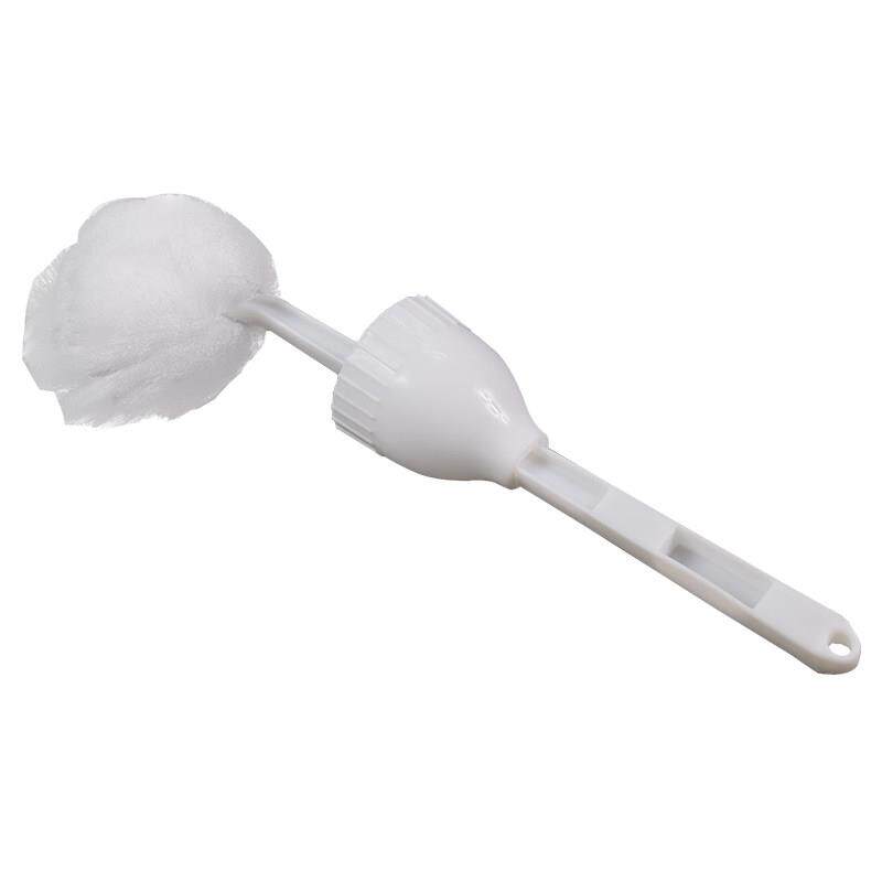 白色马桶刷软毛刷脸盆刷挤水型长柄软毛马桶刷酒店马桶专用刷恭刷
