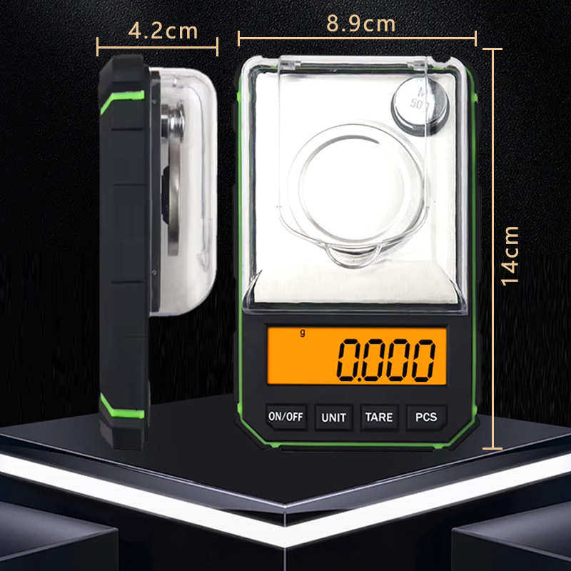 精准电子秤小型口袋迷你秤毫克秤精度50g/0.001称克电子秤称重器