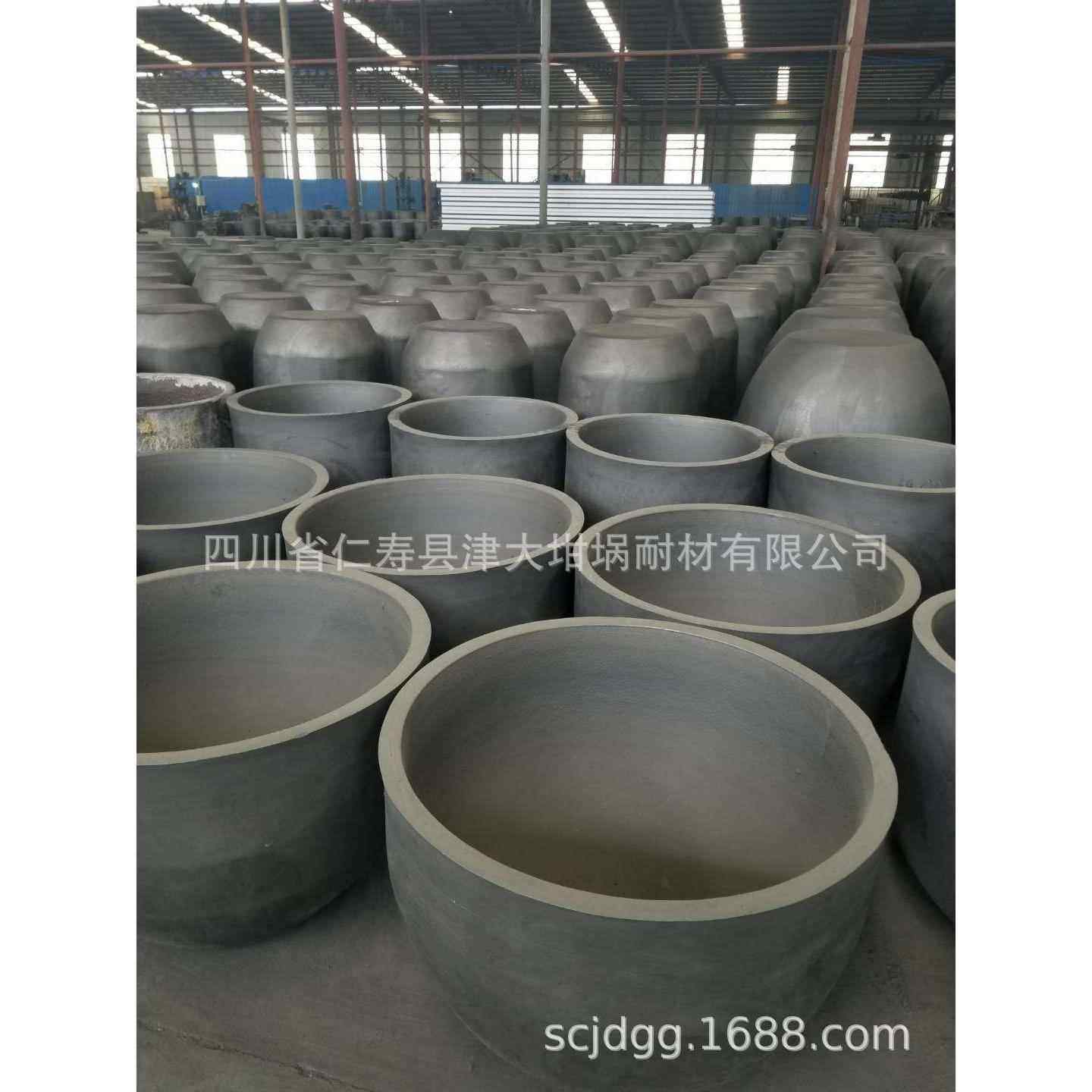 厂家生产钳锅石墨碳化硅坩埚,熔铝熔铜坩埚