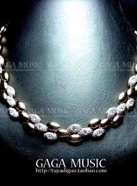 夸张麦穗复古水晶新娘结婚项链