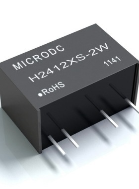H2412XS-2W H2412S-2W FIXED INPUT,ISOLATED&UNREGULATED Single