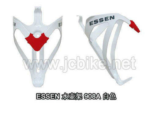 ESSEN E-908A单车骑行装备山地公路自行车铝合金水壶架烤漆白