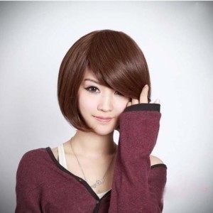 Perruque cheveux raides Court - Ref 2612175 Image 1