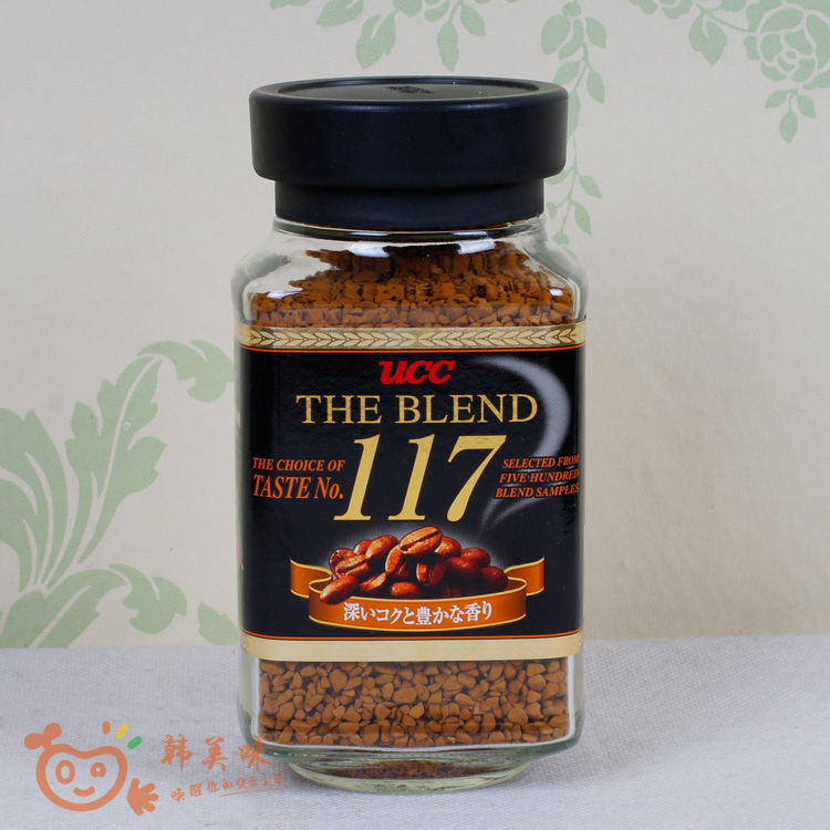 清仓45杯量 日本原装进口 悠诗诗职人ucc117黑咖啡粉速溶