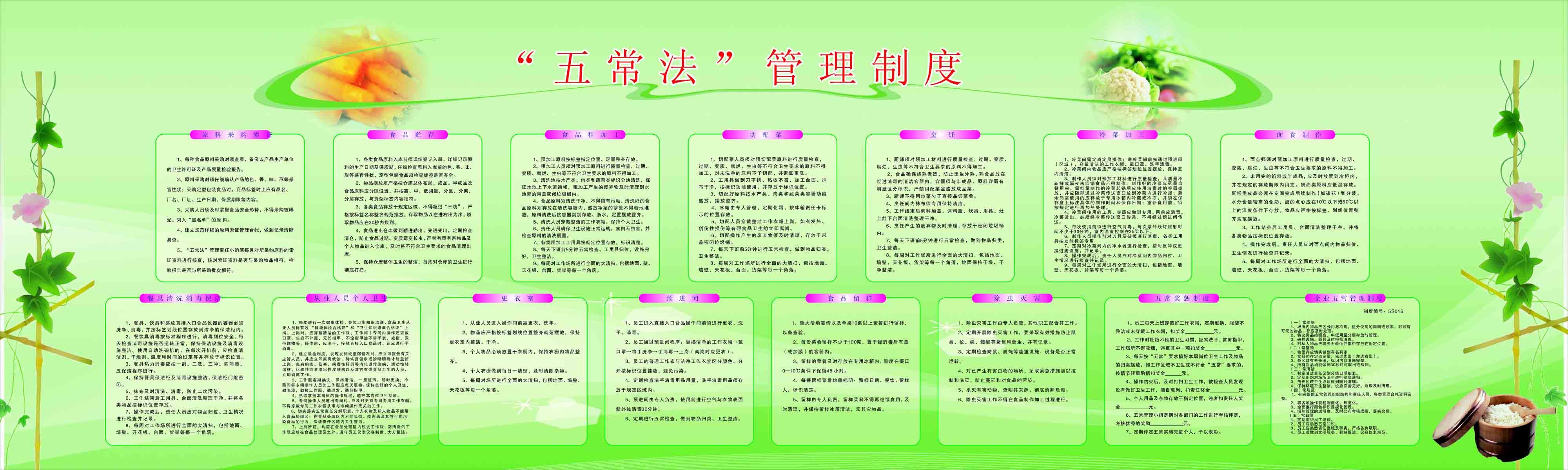 海报印制157素材法展板289五常管理制度