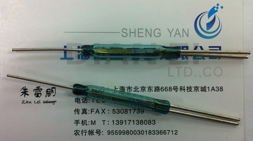 原装进口干簧管 5*36 3脚 常开常闭 玻璃直径5mmm长36MM