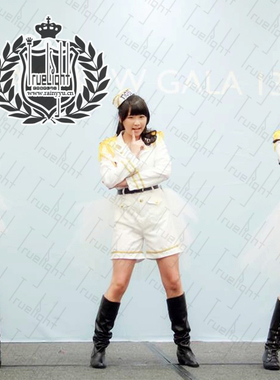 cosplay小嶋阳菜AKB48打歌服no3bキリギリス人高桥峯岸南军装裙子