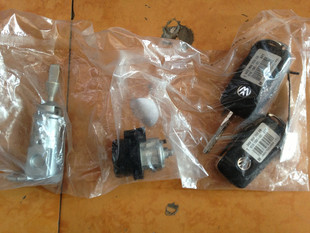 大众朗逸13全新朗逸全车锁 整车锁 全车锁心 带芯片点火锁芯 原装