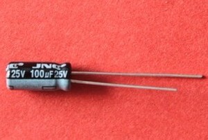 全新电解电容 25V100UF 6X7 6X11 常用电容