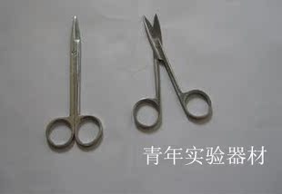 实验室用品不锈钢剪刀16cm 生物解剖化学物理医用DIY用促销