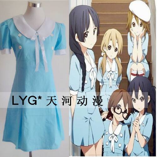 轻音少女连身裙COS服天河动漫
