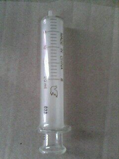 玻璃针筒 50ML 灌肠器 分装精油,润滑油