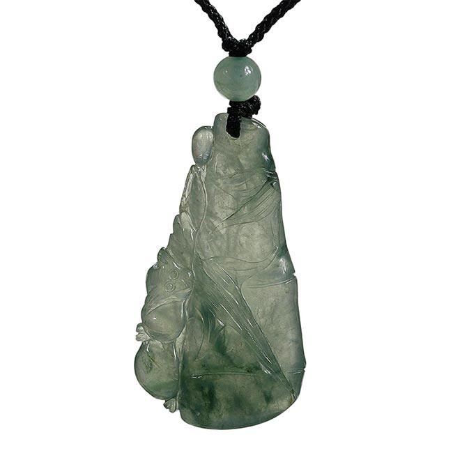 ITA natural Emerald Bamboo They reveal Pendant Onward and upward Pendant Jade Pendant certificate Jade 855in the Jewelry/Diamond/Jade/Gold , Jade (New) , Choker  category - from Buy2taobao.com to provide professional Taobao agent buy service