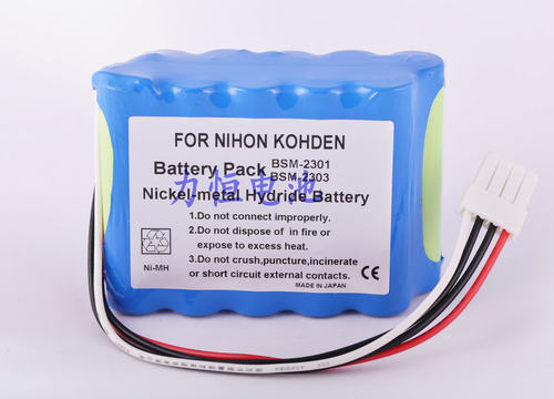 适用光电 Nihon Kohden BSM-2350 BSM-2353 BSM2301A 电池