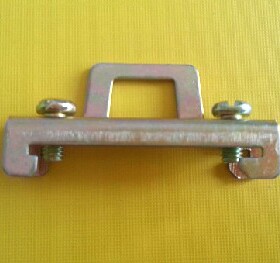 C45单层固定件，C45导轨固定件，铁质固定件，铁堵头，导轨堵头