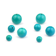 Myatou DIY jewelry loose beads turquoise accessories material Shi Yuanzhu loose beads every other bead 4-10MM