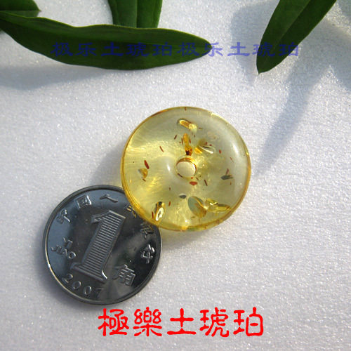 【极乐土琥珀】493天然红花珀颈饰