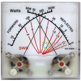 美国MFJ驻波表头无线电台功率表发射机带背光SWR Watt Meter