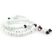 Jingdezhen ceramic hand Kung Fu hand-woven original plain white beads bracelet-style classical Chinese style
