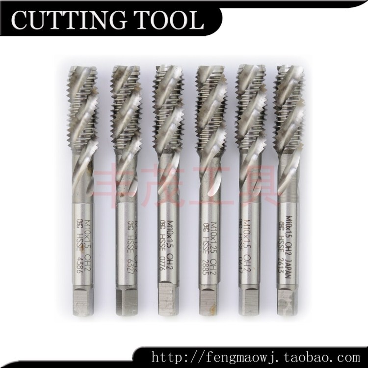 二手进口丝锥日本OSG HSSE OH2 M10*1.5螺旋机用丝攻用于盲孔现货