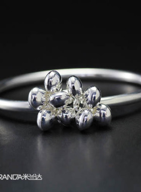 原创设计风纯银手镯