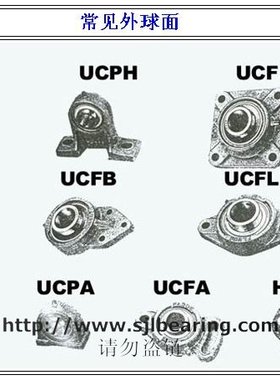 外球面轴承座 UCP310 UCT310 UCF310 UCF310 UCFC310 UCFB