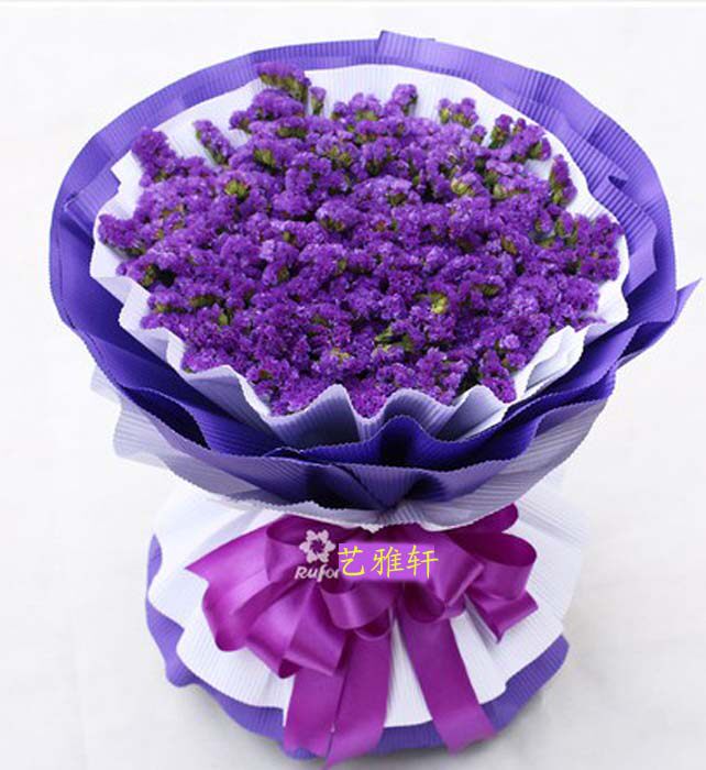 杭州鲜花速递同城花店配送萧山下沙滨江临安临平余杭勿忘我花束