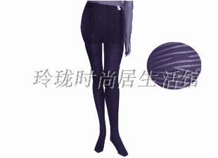 专柜正品 连裤 袜 WY500 欧林雅竹纤维女士水波纹提花加档时尚