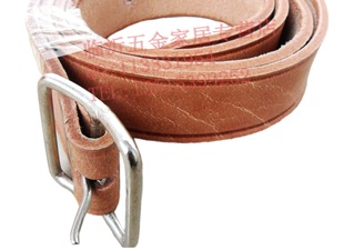 包邮加长加厚全头层牛皮腰带 电工腰带 鲁西南黄牛皮带 送皮带冲