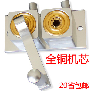 晾衣架手摇器通用阳台手柄式升降器凉衣铜机芯摇手器配件手动摇把