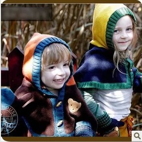Cape pour enfant en mélange - Ref 2154357 Image 1