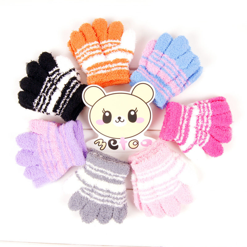 Gants pour enfants en velours - Ref 2147503 Image 1