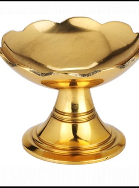 特价精品佛 具纯铜油灯架 佛前供灯佛灯铜油灯 纯铜水晶油灯架