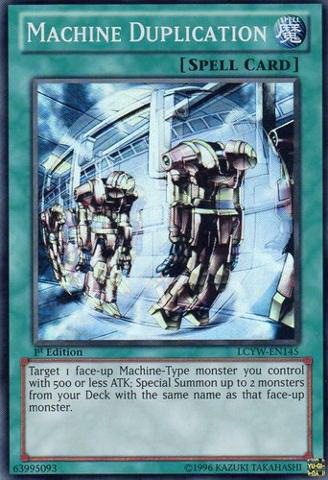 游戏王 美版 正版 - 机械复制术 Machine/面闪/LCYW