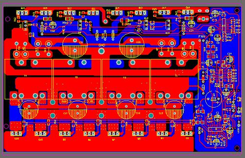 逆变器原理图pcb 1kw逆变器电路图PCB TL494 SG3524 LM324 逆变器