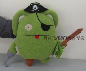 Uglydoll丑娃娃毛绒玩具公仔 OX  海盗（全长32cm)