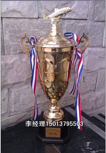 钓鱼比赛奖杯水晶奖牌定制定做制作金属创意羽毛球足球篮球高档