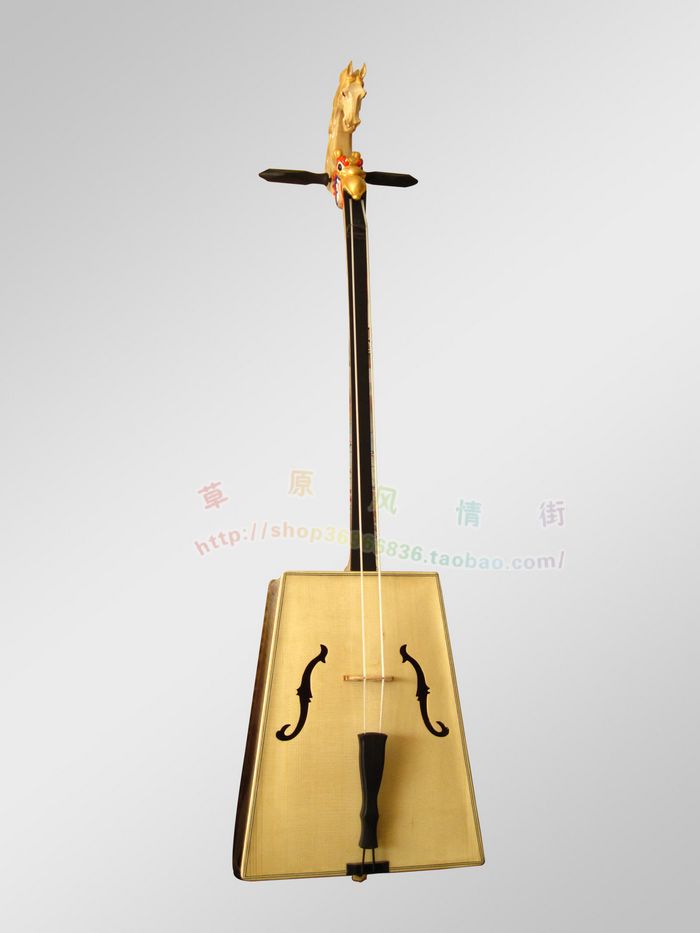 厂家直销内蒙古马头琴蒙古族民族乐器专业演奏龙头马头琴包邮赠品