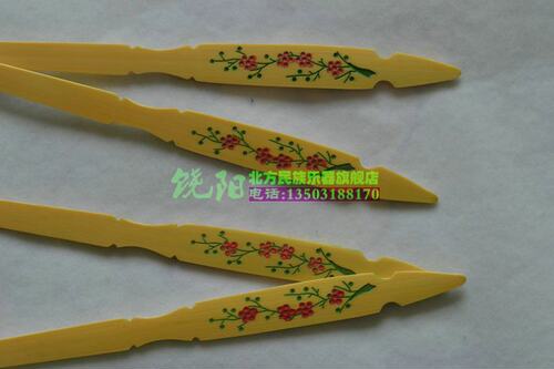 乐器配件扬琴配件扬琴高级刻花琴竹扬琴键子嵌紫檀头琴竹送琴竹筒