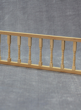 1:12娃娃屋DIY装修素材料Dollhouse配件迷你袖珍扶手栏杆微缩模型