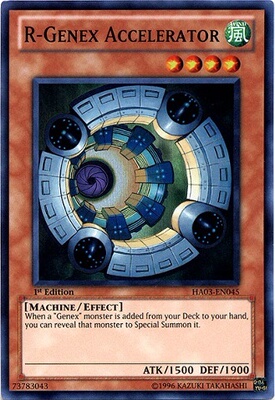 游戏王 美版 正版 - 真次世代加速器 R-Genex/面闪/HA03
