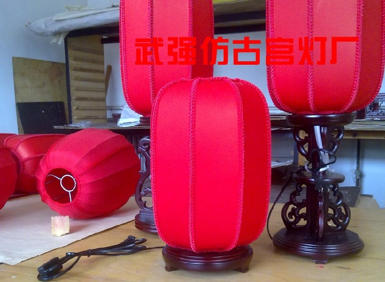 中式宫灯中式灯具古典宫灯手绘仿古宫木制宫灯灯客厅台灯仿古卧室