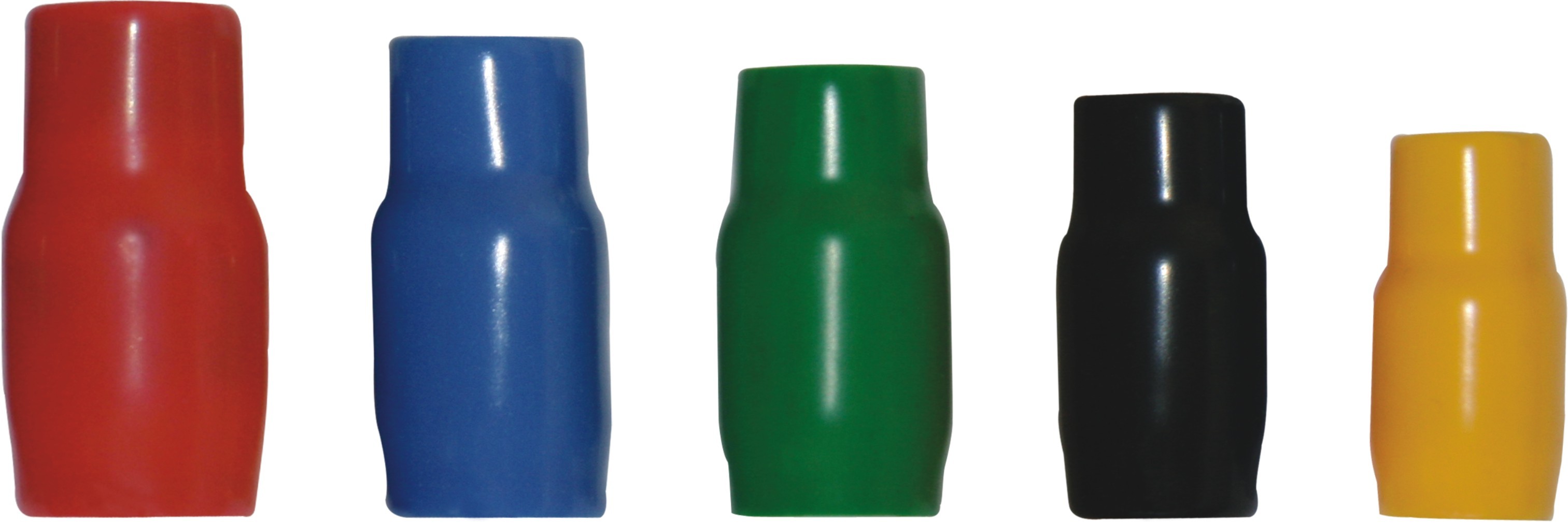 V-1.5 绝缘软套管 端子护套 硅橡胶套管 软护套 1.5平方 2000只