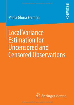 【预订】Local Variance Estimation for Uncens...