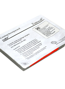 Corning 3421 Transwell板 24孔 直径6.5mm 孔径5um 碳酸酯膜 块