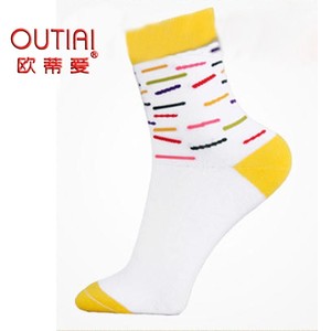 10双包邮欧蒂爱袜子春季新品女棉袜 学院风可爱女袜透气吸汗保暖