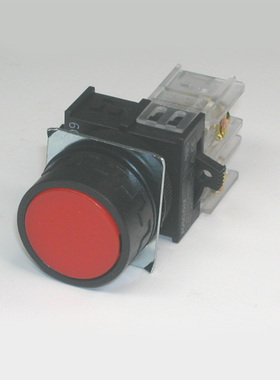 正品凯昆按钮开关K22-21R01 红色 K22系列圆形平头主令按钮开关