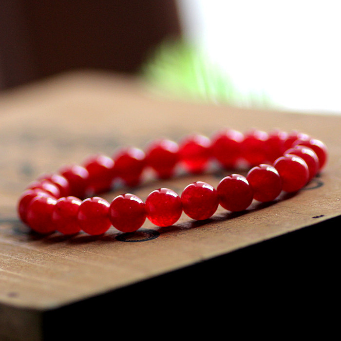 天然水晶红玉髓手链 6-12毫米|msdalam kategori Aksesori/Barang Kemas Fesyen, gelang - dari Buy2taobao.com untuk memberikan perkhidmatan ejen Taobao profesional membeli