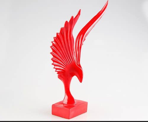 展翅高飞乔迁生日办公桌工艺品